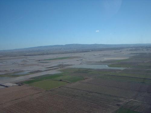 Crecida del Ebro el día 6-02-03 a su paso por Gallur en dirección a Pradilla. 11