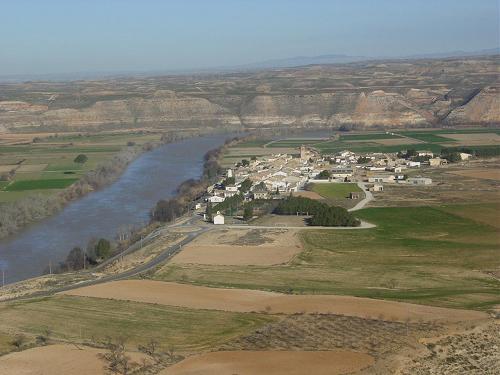 Crecida del Ebro el día 10-02-03 entre Zaragoza capital y el mar 206