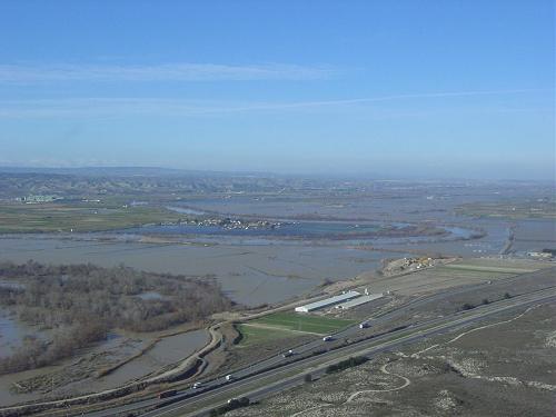 Crecida del Ebro el día 10-02-03 entre Zaragoza capital y el mar 242