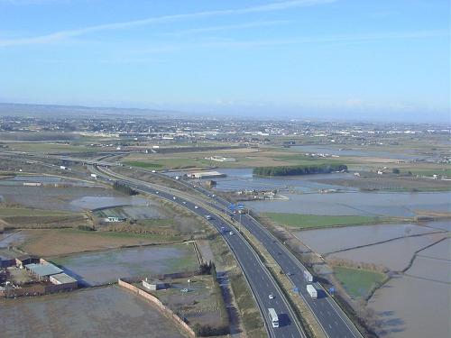 Crecida del Ebro el día 10-02-03 entre Zaragoza capital y el mar 278
