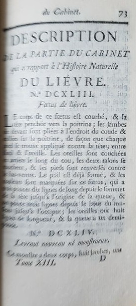 Histoire Naturelle Générale et Particuliére. Treizième 17.