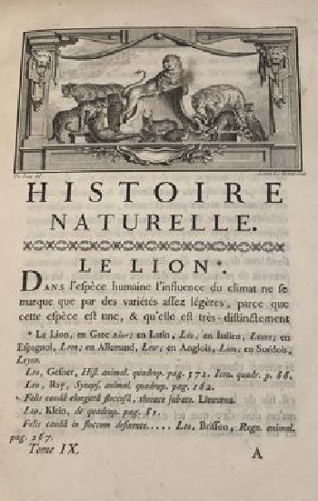 Histoire Naturelle. 1761-Générale et Particuliére avec la description du Cabinet du Roi. 3
