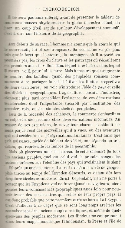 La Terre et les Mers. Introduction 3