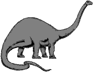 Dinosaurio Diplodocus.
