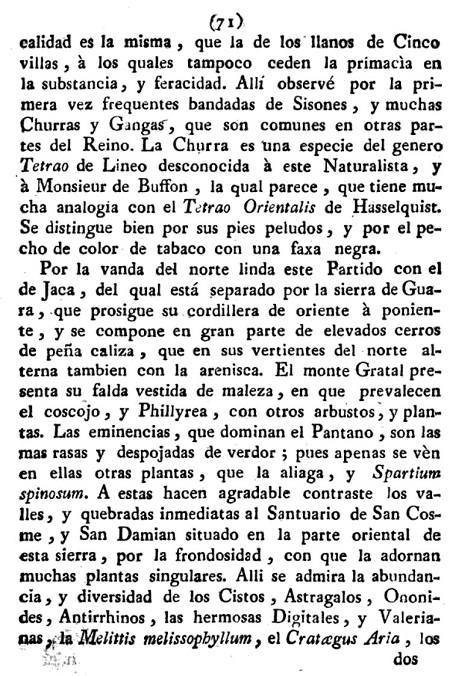 Historia de la Economía política de Aragón. Ignacio Jordán Claudio de Asso y del Río. 1798. Historia de la Economía política de Aragón. Ignacio Jordán Claudio de Asso y del Río. 1798. Página 71