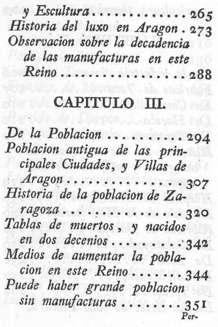 Historia de la Economía política de Aragón. Ignacio Jordán Claudio de Asso y del Río. 1798. Página 6
