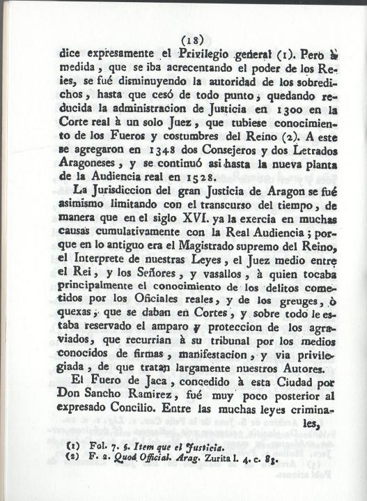 Historia de la Economía politica de Aragón. Ignacio Jordán Claudio de Asso y del Río. 1798. Historia de la Economía política de Aragón. Ignacio Jordán Claudio de Asso y del Río. 1798. Página 18