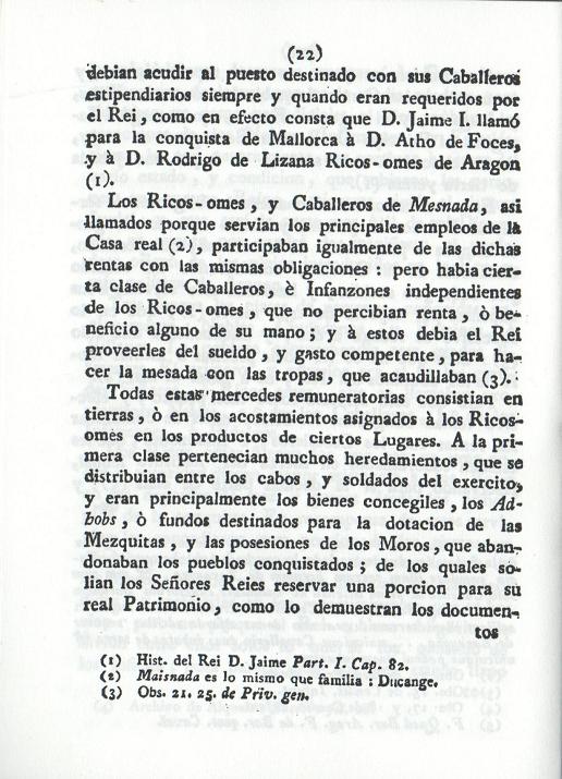 Historia de la Economía politica de Aragón. Ignacio Jordán Claudio de Asso y del Río. 1798. Historia de la Economía política de Aragón. Ignacio Jordán Claudio de Asso y del Río. 1798. Página 22