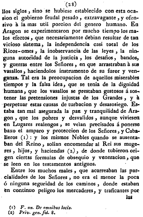 Historia de la Economía politica de Aragón. Ignacio Jordán Claudio de Asso y del Río. 1798. Historia de la Economía política de Aragón. Ignacio Jordán Claudio de Asso y del Río. 1798. Página 28