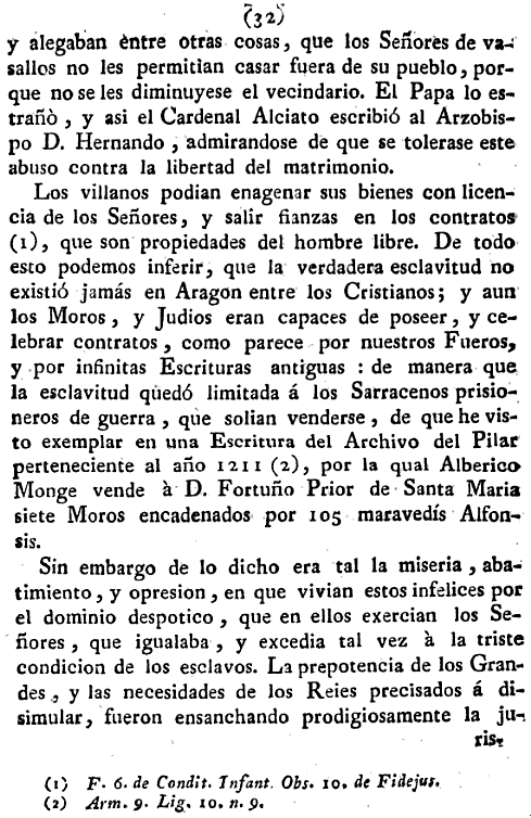 Historia de la Economía politica de Aragón. Ignacio Jordán Claudio de Asso y del Río. 1798. Historia de la Economía política de Aragón. Ignacio Jordán Claudio de Asso y del Río. 1798. Página 32