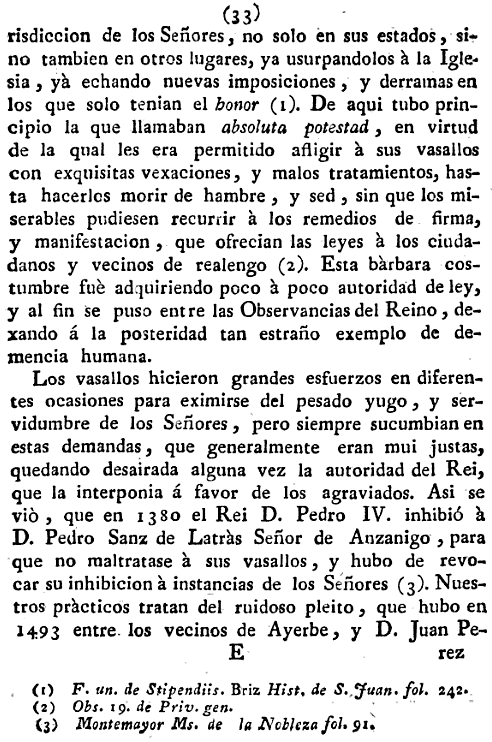 Historia de la Economía politica de Aragón. Ignacio Jordán Claudio de Asso y del Río. 1798. Historia de la Economía política de Aragón. Ignacio Jordán Claudio de Asso y del Río. 1798. Página 33
