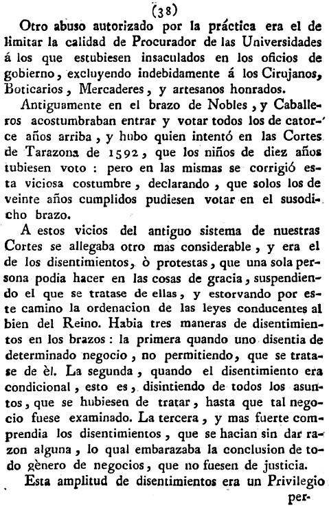 Historia de la Economía politica de Aragón. Ignacio Jordán Claudio de Asso y del Río. 1798. Historia de la Economía política de Aragón. Ignacio Jordán Claudio de Asso y del Río. 1798. Página 38