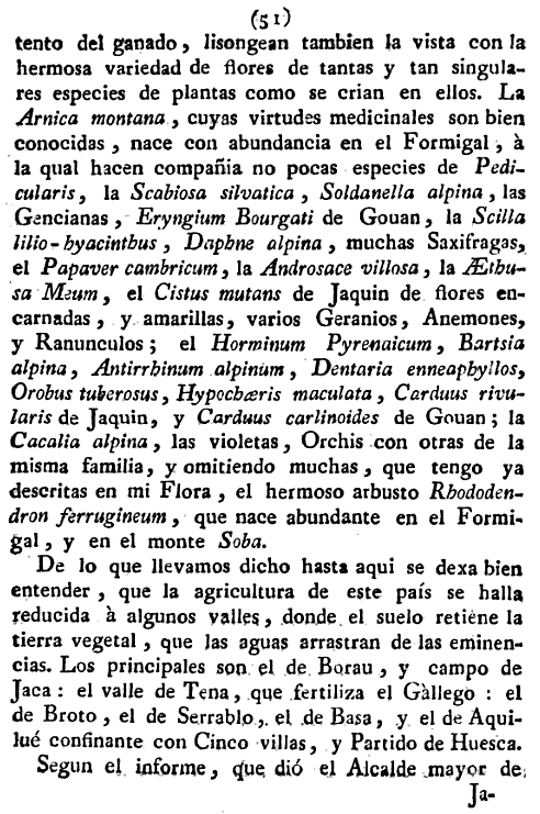Historia de la Economía politica de Aragón. Ignacio Jordán Claudio de Asso y del Río. 1798. Historia de la Economía política de Aragón. Ignacio Jordán Claudio de Asso y del Río. 1798. Página 51