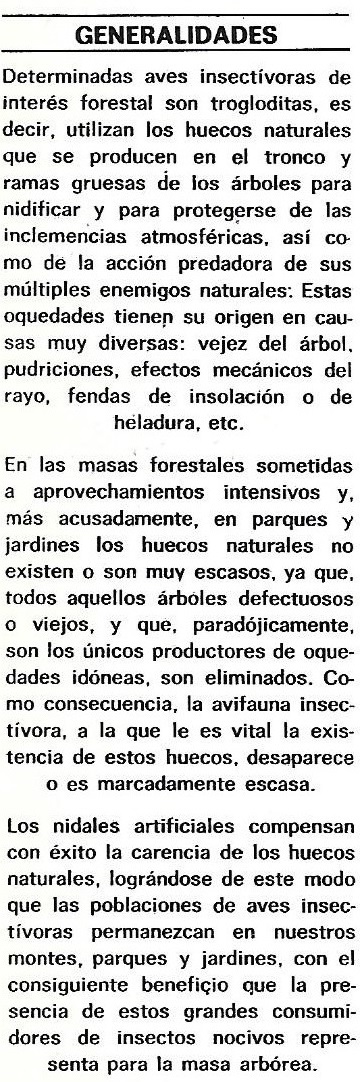 Protección de la Naturaleza. Icona. Ministerio de Agricultura. 1975. Las aves. 11a