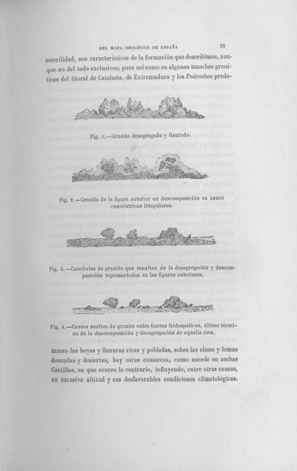 Página 25. Capítulo Primero. Mapa Geológico de España. Tomo I, explicación por Lucas Mallada. Madrid. 1895. Página 25. Capítulo Primero. Mapa Geológico de España. Tomo I, explicación por Lucas Mallada. Madrid. 1895.