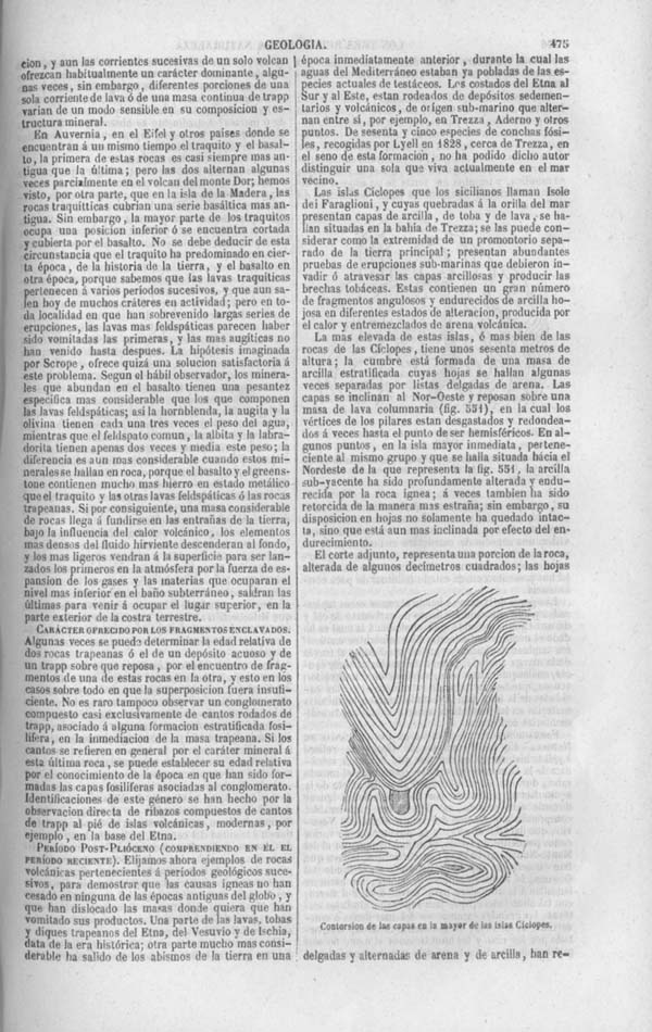 Página 539. Tomo noveno. Los Tres Reinos de la Naturaleza. Museo Pintoresco. Mineralog&iacute;a.