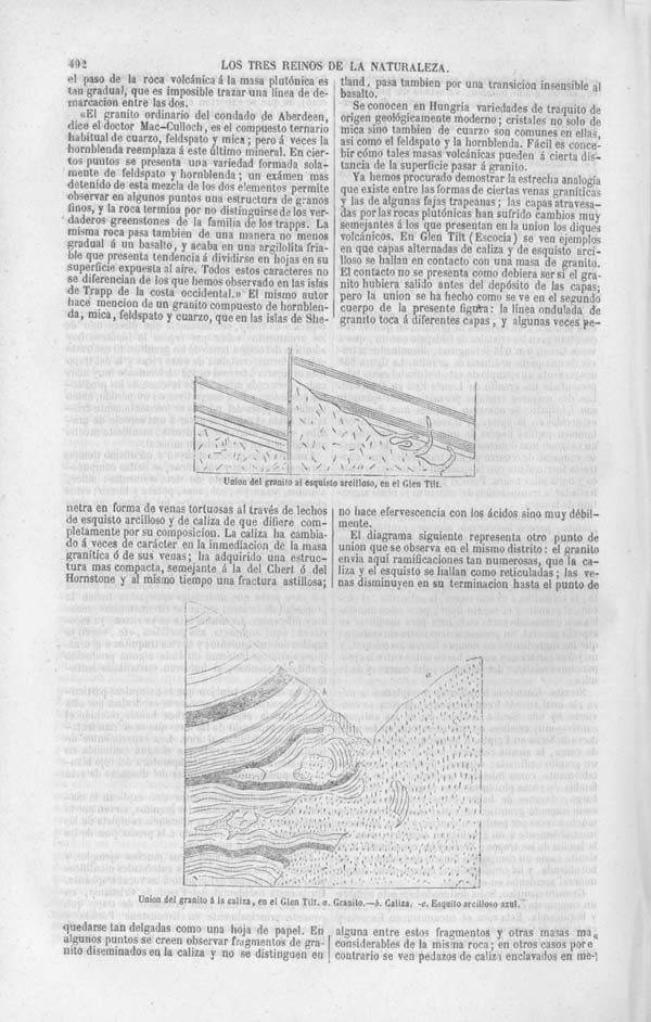 Página 557. Tomo noveno. Los Tres Reinos de la Naturaleza. Museo Pintoresco. Mineralog&iacute;a.