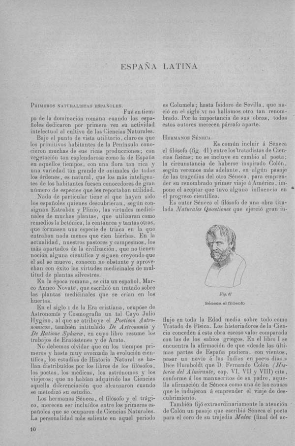 Página 72. Tomo I.  Tratado II.  Las Ciencias Naturales en España y America.