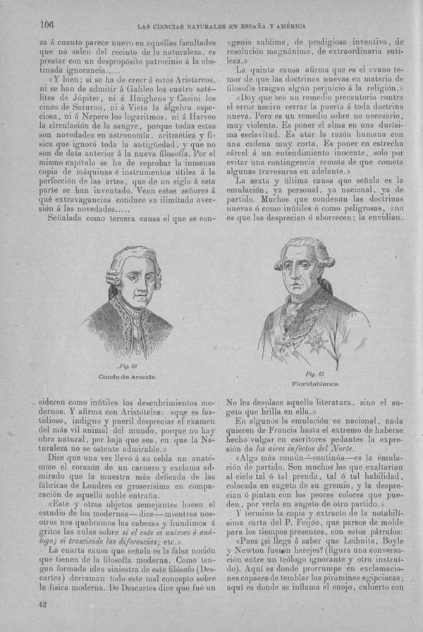 Página 104. Tomo I.  Tratado II.  Las Ciencias Naturales en España y America.