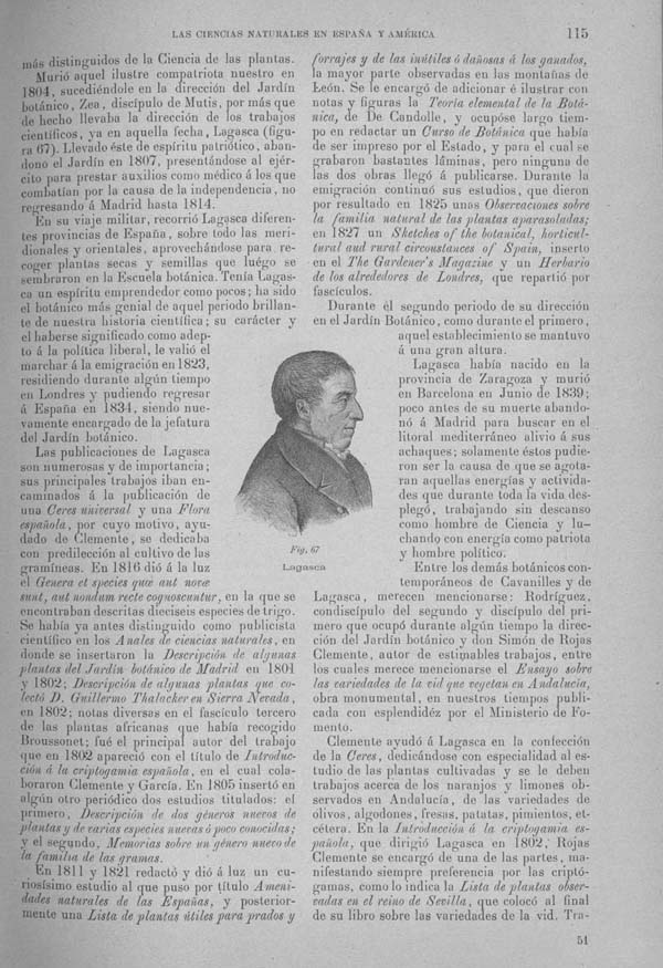 Página 113 Tomo I.  Tratado II.  Las Ciencias Naturales en España y America.