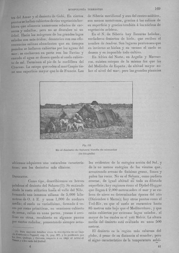 Página 169 Tomo I. Tratado III. Geología. Primera parte Morfología terrestre.