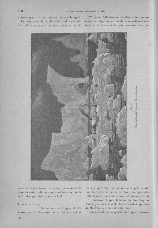 Página 190 Tomo I. Tratado III. Geología. Primera parte Morfología terrestre.