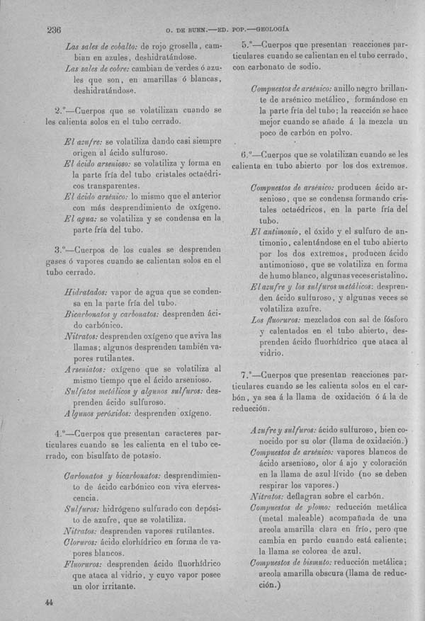 Página 234 Tomo I. Tratado IV. Geología. Mineralogía general.