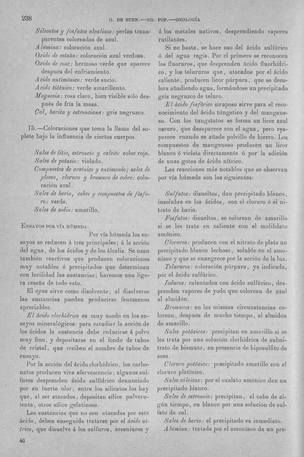 Página 236 Tomo I. Tratado IV. Geología. Mineralogía general.