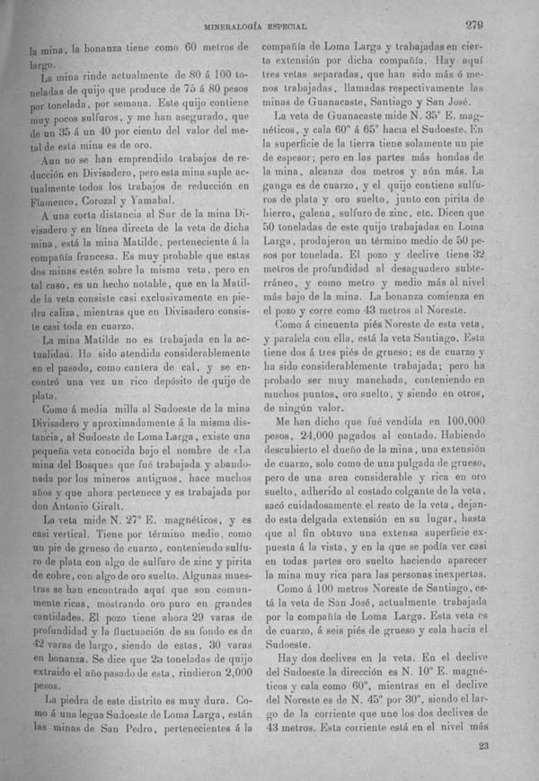 Página 279 Tomo I. Tratado V. Geología. Mineralogía especial.