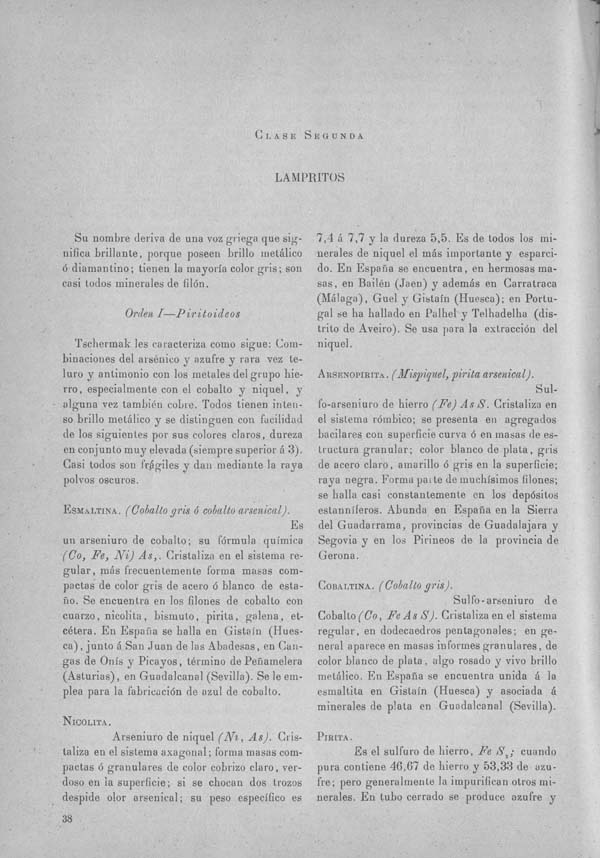 Página 294 Tomo I. Tratado V. Geología. Mineralogía especial.