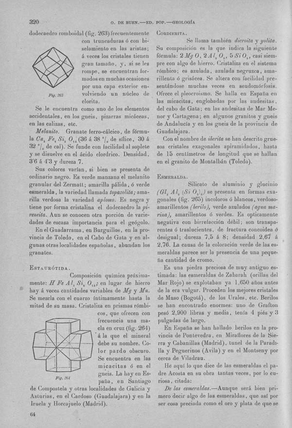 Página 330 Tomo I. Tratado V. Geología. Mineralogía especial.