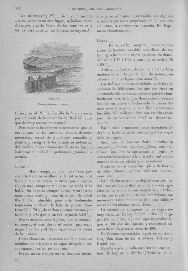 Página 344 Tomo I. Tratado V. Geología. Mineralogía especial.