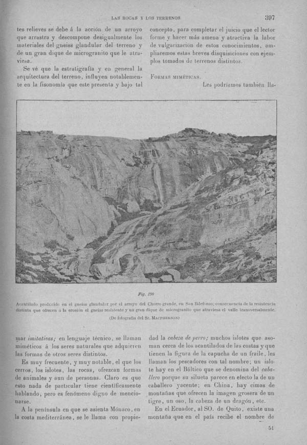 Página 397 Tomo I. Tratado VI. Geología. Las rocas y los terrenos.