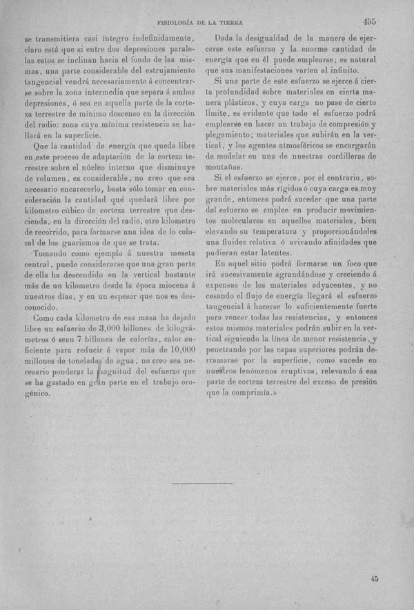Página 455 Tomo I. Tratado VII. Geología. Fisiología de la tierra. Minerogenesia petrogenesia geogenesia.