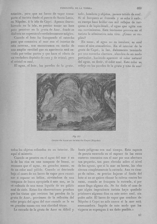 Página 470 Tomo I. Tratado VII. Geología. Fisiología de la tierra. Minerogenesia petrogenesia geogenesia.