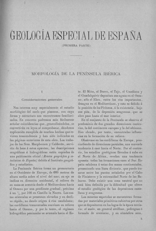 Página 791. Tomo I. Geología. Tratado XIII. Geología especial de España. (Primera parte).