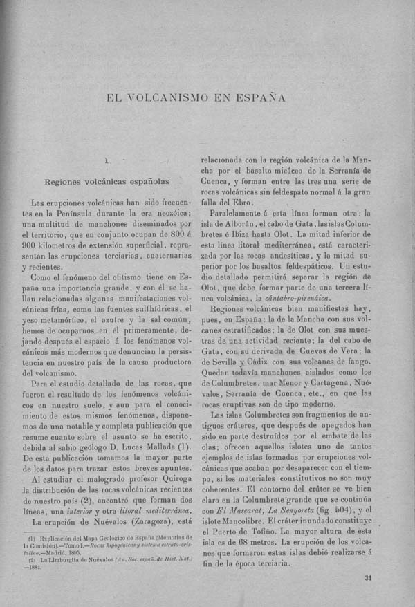 Página 817. Tomo I. Geología. Tratado XIII. Geología especial de España. (Primera parte).