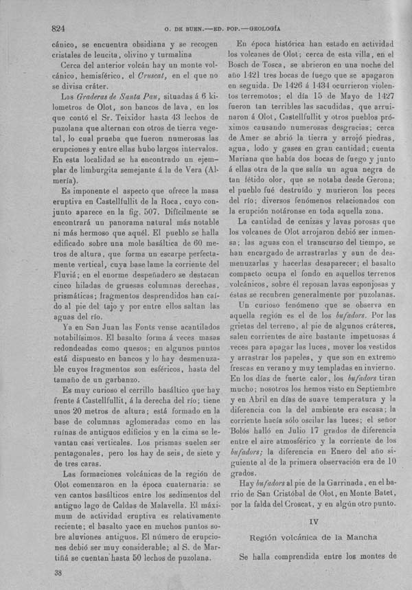 Página 824. Tomo I. Geología. Tratado XIII. Geología especial de España. (Primera parte).