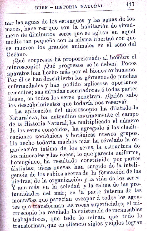 Página 117. Manual Soler 2, de Historia Natural por Odón de Buen.